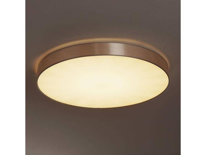 Hufnagel LED Deckenlampe AURELIA, dimmbar, alu / grau / zink, für Wohn- / Esszimmer, Kunststoff, Modern, LED Deckenleuchte Hufnagel LED Deckenlampe AURELIA, dimmbar, alu / grau / zink, für Wohn- / Esszimmer, Kunststoff, Modern, LED Deckenleuchte von lampenwelt.de