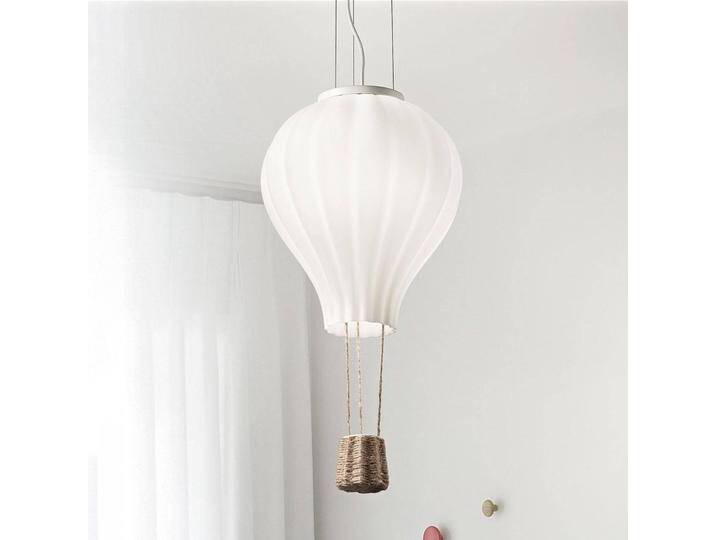 Ideallux Glas Hängelampe Dream Big, dimmbar, weiß / opal, für Wohn- / Esszimmer, Glas, Junges Wohnen, Pendelleuchte Ideallux Glas Hängelampe Dream Big, dimmbar, weiß / opal, für Wohn- / Esszimmer, Glas, Junges Wohnen, Pendelleuchte von lampenwelt.de