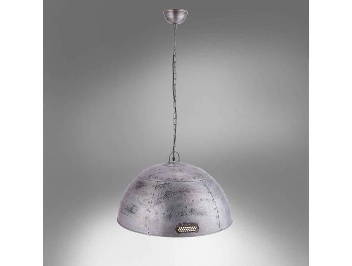 JUST LIGHT. GmbH Hängelampe Gabriel, dimmbar, alu / grau / zink, für Wohn- / Esszimmer, Metall, Industrielles Design, Pendelleuchte von lampenwelt.de