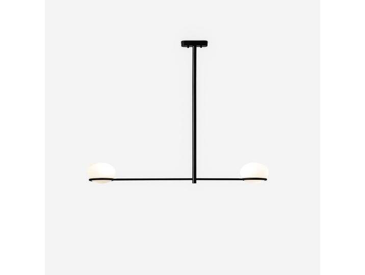 LEDS-C4 Hängelampe Coco Double, dimmbar, schwarz, für Wohn- / Esszimmer, Metall, Modern, Pendelleuchte von lampenwelt.de
