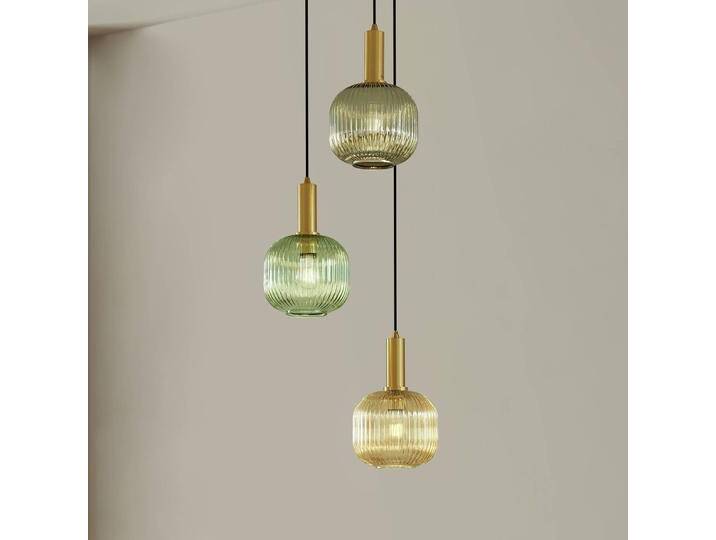 Hängelampe Dorotoe Lindby, dimmbar, Multicolour, für Wohn- / Esszimmer, Glas, Vintage, Pendelleuchte Hängelampe Dorotoe Lindby, dimmbar, Multicolour, für Wohn- / Esszimmer, Glas, Vintage, Pendelleuchte von lampenwelt.de