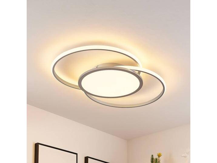 LED Deckenlampe Senne Lucande, dimmbar, alu / grau / zink, für Schlafzimmer, Metall, Modern, LED Deckenleuchte LED Deckenlampe Senne Lucande, dimmbar, alu / grau / zink, für Schlafzimmer, Metall, Modern, LED Deckenleuchte von lampenwelt.de