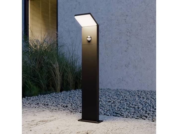 Lucande LED-Wegeleuchte Nevio, Sensor, 60cm, anthrazit NEVIO, schwarz, Aluminium, Modern Lucande LED-Wegeleuchte Nevio, Sensor, 60cm, anthrazit NEVIO, schwarz, Aluminium, Modern von lampenwelt.de