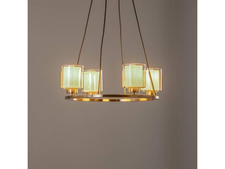 Kronleuchter Lucea, dimmbar, bronze / altmessing, für Wohn- / Esszimmer, Metall, Kronleuchter von lampenwelt.de