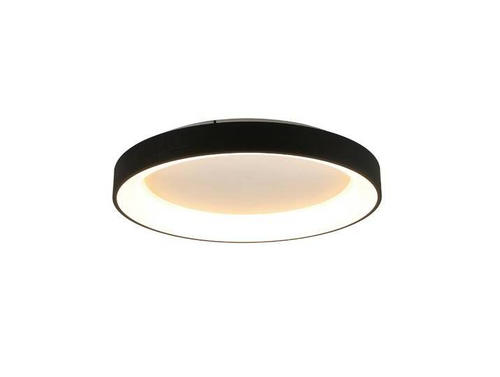 Mantra Iluminación LED Deckenlampe Niseko II, dimmbar, schwarz, für Wohn- / Esszimmer, Aluminium, Modern, LED Deckenleuchte von lampenwelt.de