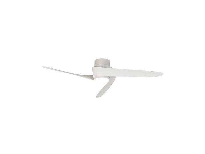 Mantra Iluminación LED-Deckenventilator Groenland, weiß, DC leise Ø 122 cm CCT dimmbar, weiß / opal, für Wohn- / Esszimmer, Kunststoff, Modern von lampenwelt.de
