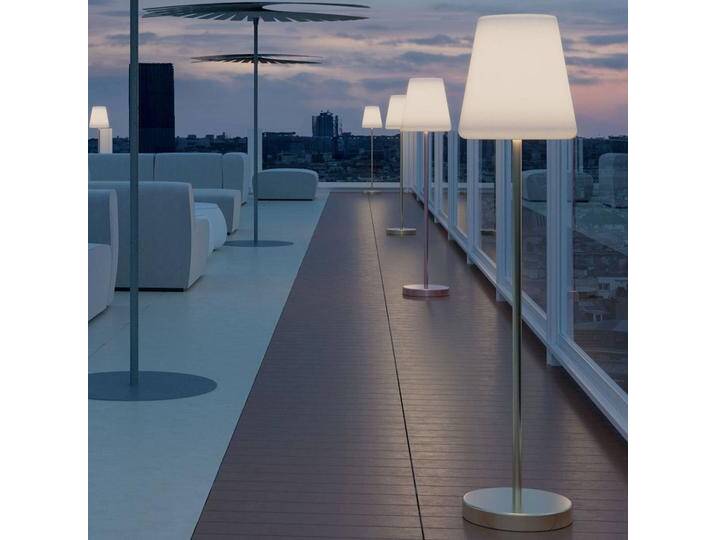 Newgarden Lola Slim 120 Solar-Stehlampe anthrazit 120, dimmbar, schwarz, Metall Newgarden Lola Slim 120 Solar-Stehlampe anthrazit 120, dimmbar, schwarz, Metall von lampenwelt.de