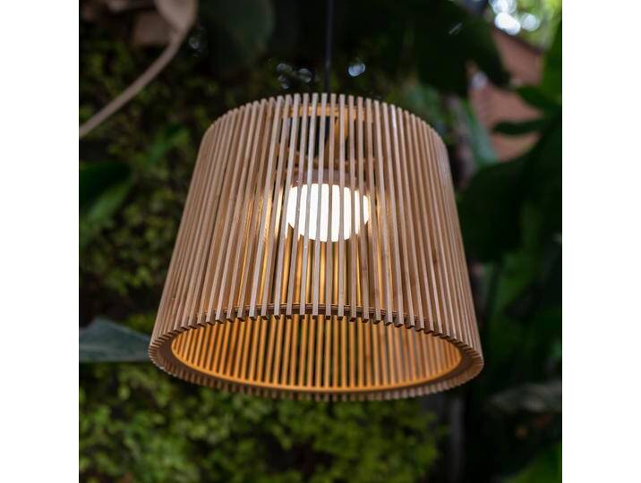 Newgarden Okinawa LED-Akku-Außenpendellampe Bambus Okinawa, dimmbar, Holz hell, Bambus Newgarden Okinawa LED-Akku-Außenpendellampe Bambus Okinawa, dimmbar, Holz hell, Bambus von lampenwelt.de