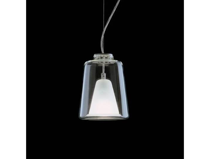 Oluce Glas Hängelampe Lanternina, dimmbar, klar / transparent, für Wohn- / Esszimmer, Glas, Design, Pendelleuchte Oluce Glas Hängelampe Lanternina, dimmbar, klar / transparent, für Wohn- / Esszimmer, Glas, Design, Pendelleuchte von lampenwelt.de
