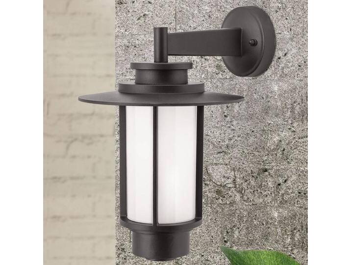 ORION Aussenwandleuchte Putri, dimmbar, braun / rost, Aluminium, Modern, Wandleuchte außen von lampenwelt.de