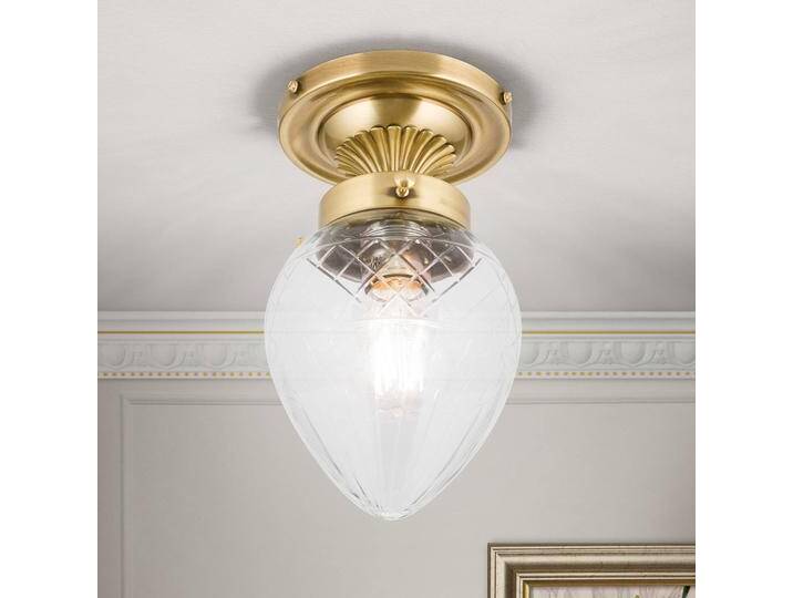 ORION Deckenlampe ENNA, dimmbar, bronze / altmessing, für Wohn- / Esszimmer, Metall, Antik, Deckenlampe von lampenwelt.de