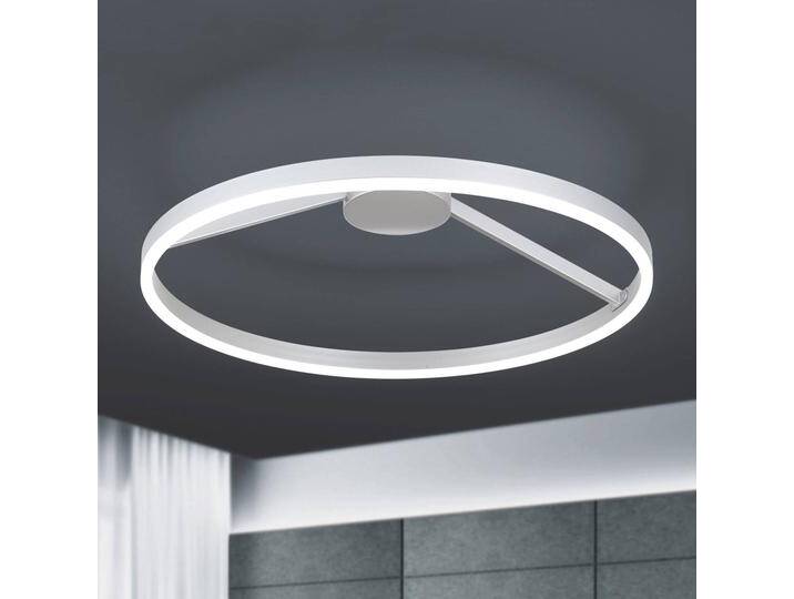 ORION LED Deckenlampe Robert, dimmbar, alu / grau / zink, für Wohn- / Esszimmer, Aluminium, Modern, LED Deckenleuchte von lampenwelt.de