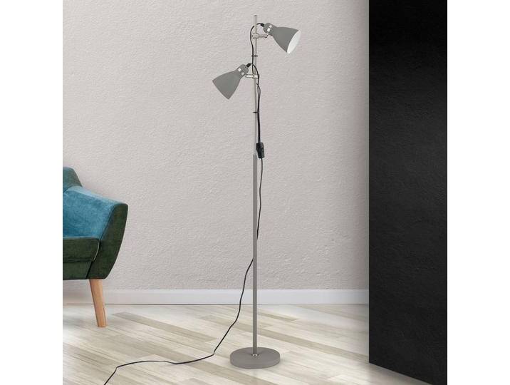 ORION Stehlampe School, alu / grau / zink, für Wohn- / Esszimmer, Metall, Modern, Stehlampe ORION Stehlampe School, alu / grau / zink, für Wohn- / Esszimmer, Metall, Modern, Stehlampe von lampenwelt.de