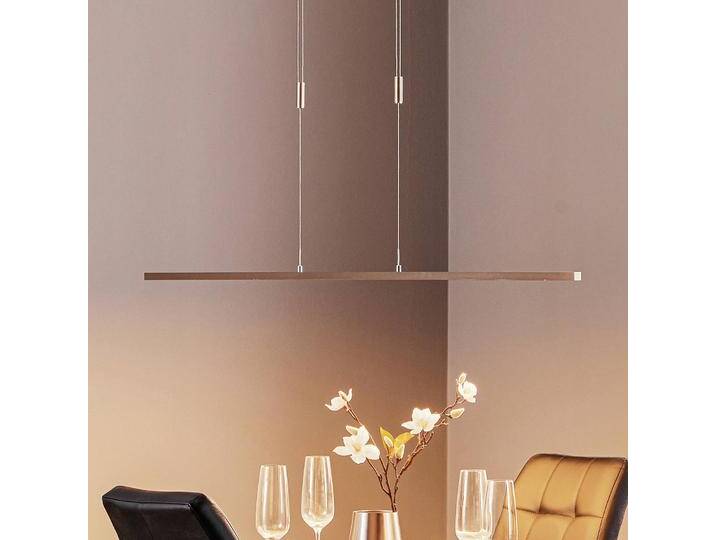 Hängelampe Tolu Quitani, dimmbar, alu / grau / zink, für Wohn- / Esszimmer, Aluminium, Modern von lampenwelt.de