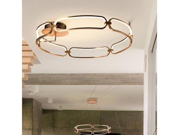 Schuller Valencia LED Deckenlampe Colette, messing / gold, für Wohn- / Esszimmer, Aluminium, Modern, LED Deckenleuchte von lampenwelt.de