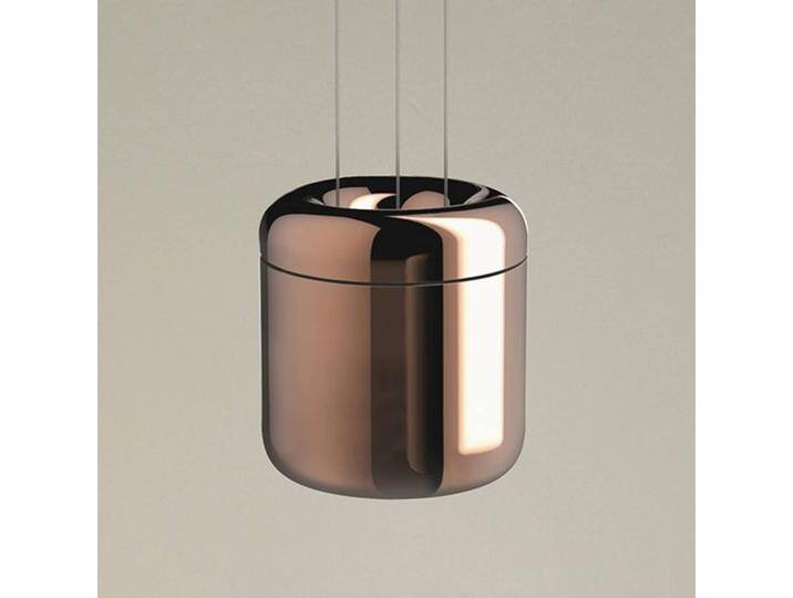 Serien Lighting Design Hängelampe Cavity Suspension S, dimmbar, bronze / altmessing, für Wohn- / Esszimmer, Aluminium, Design, Pendelleuchte von lampenwelt.de
