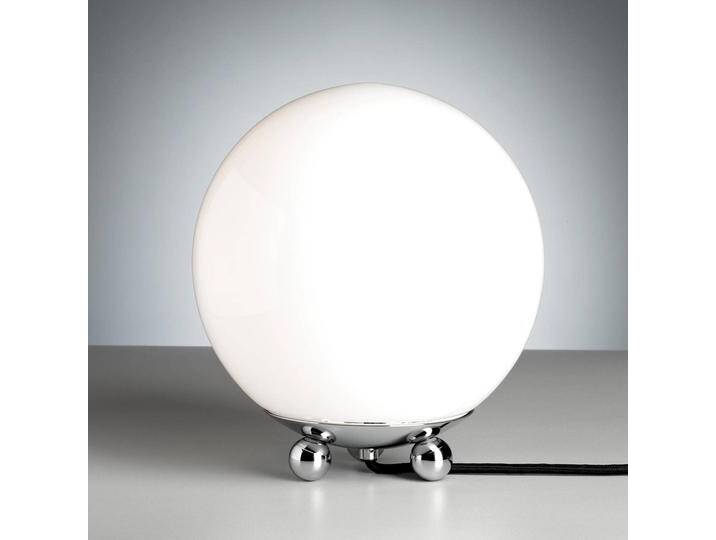 TECNOLUMEN Design Tischlampe ART, weiß / opal, für Wohn- / Esszimmer, Metall, Design, Tischlampe von lampenwelt.de