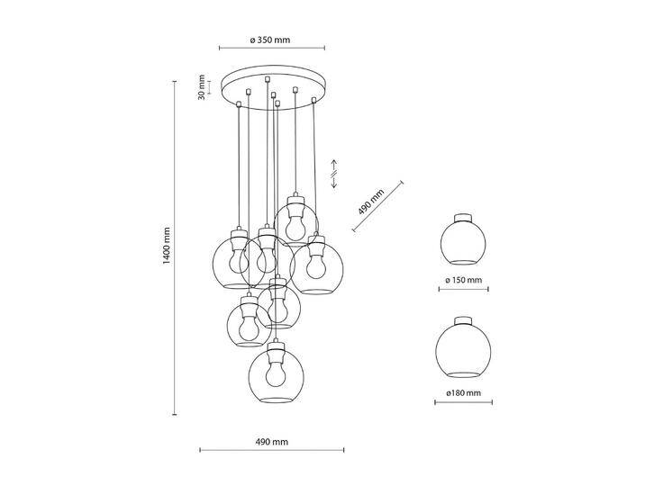 Glas Hängelampe Cubus Mix TK Lighting, dimmbar, Multicolour, für Wohn- / Esszimmer, Glas, Pendelleuchte Glas Hängelampe Cubus Mix TK Lighting, dimmbar, Multicolour, für Wohn- / Esszimmer, Glas, Pendelleuchte von lampenwelt.de