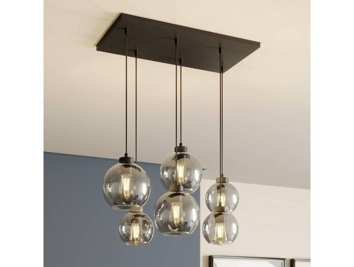 Glas Hängelampe Cubus TK Lighting, dimmbar, schwarz, für Wohn- / Esszimmer, Glas, Modern, Pendelleuchte Glas Hängelampe Cubus TK Lighting, dimmbar, schwarz, für Wohn- / Esszimmer, Glas, Modern, Pendelleuchte von lampenwelt.de