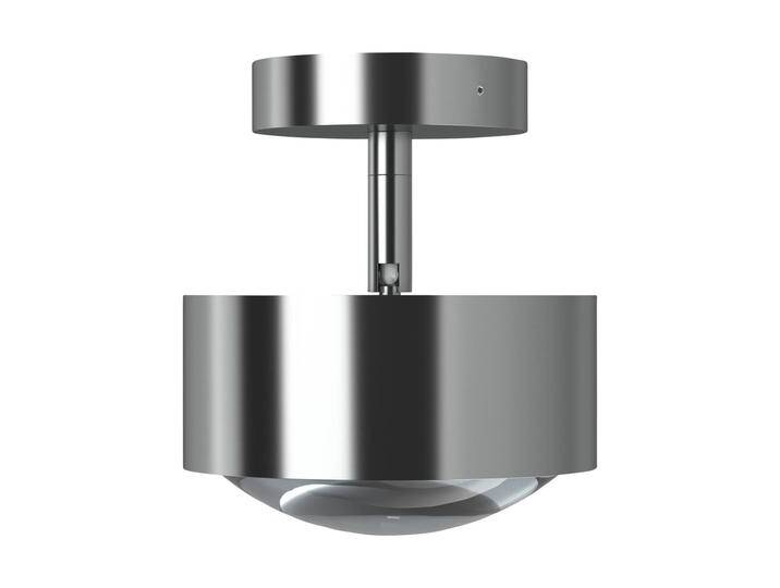 Top Light LED Deckenspot PUK Maxx Turn, dimmbar, alu / grau / zink, für Wohn- / Esszimmer, Metall, Design, LED Deckenleuchte von lampenwelt.de