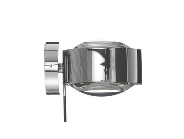 Top Light Wandlampe Puk, dimmbar, alu / grau / zink, für Flurbereich, Metall, Modern, Wandleuchte, Wandlampe Innen von lampenwelt.de