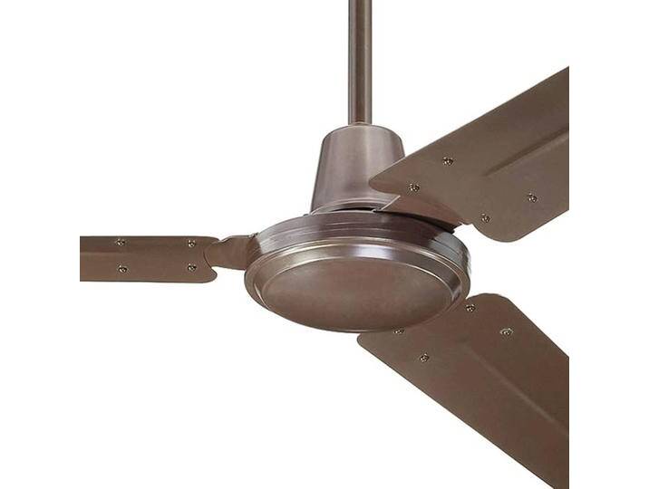 Westinghouse Deckenventilator Industrial braun leise 142 cm, braun / rost, für Wohn- / Esszimmer, Metall, Modern von lampenwelt.de