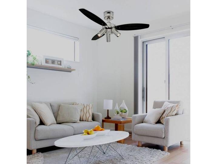 Westinghouse Jet Plus Ventilator mit Fernbedienung JET, Holz dunkel, für Wohn- / Esszimmer, Holz, Modern von lampenwelt.de