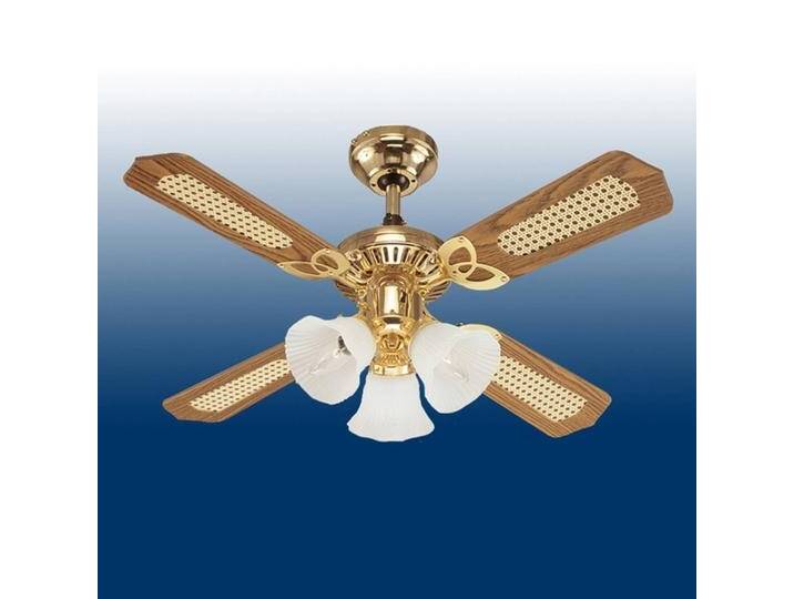 Westinghouse Princess Trio Ventilator Holz 105 cm, Holz hell, für Wohn- / Esszimmer, Holz von lampenwelt.de