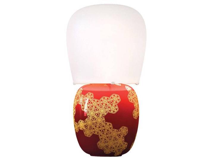kdln Design Tischlampe Hive, rot, für Wohn- / Esszimmer, Keramik, Design, Tischlampe von lampenwelt.de