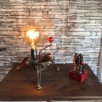 Von Lampesoriginales.com Lampe Industrielle Verwertung Der Mühle Hat Gemüse - Original Vintage Recycelt Industrielle Loft Küche Décor von lampesoriginales
