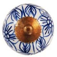 Möbelknopf Mit Blauen Ranken Keramik Möbelknauf Schubladengriff Möbelknopf Mit Blauen Ranken Keramik Möbelknauf Schubladengriff von landhausimpressionen