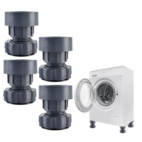 4 StüCk Anti-Vibration Washing Machine SchwingungsdäMpfer Waschmaschine Easy To Clean Verstellbare HöHe 10-13cm VibrationsdäMpfer von landscape lights2K