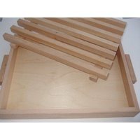 Handwerklicher Holzbrotschneider cm 30 X 39 Handwerklicher Holzbrotschneider cm 30 X 39 von laquilashopping