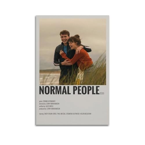 larn Filmposter "Normal People", Raumdekoration, ästhetisches Poster, künstlerisches Poster für Schlafzimmer, Wohnzimmer, Wände, 30 x 45 cm, ungerahmt von larn