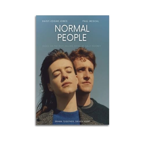 larn Filmposter "Normal People", Raumdekoration, ästhetisches Poster, künstlerisches Poster für Schlafzimmer, Wohnzimmer, Wände, 50 x 75 cm, ungerahmt von larn
