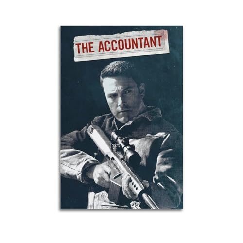 larn Filmposter "The Accountant", Raumdekoration, ästhetisches Poster, künstlerisches Poster für Schlafzimmer, Wohnzimmer, Wände, 30 x 45 cm, ungerahmt larn Filmposter "The Accountant", Raumdekoration, ästhetisches Poster, künstlerisches Poster für Schlafzimmer, Wohnzimmer, Wände, 30 x 45 cm, ungerahmt von larn