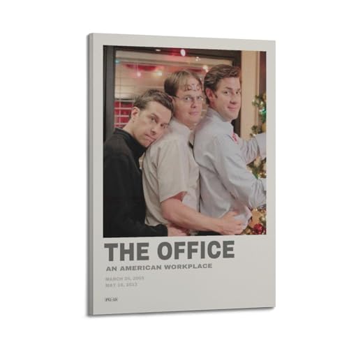 larn The Office Film-Leinwand-Poster, Raumdekoration, ästhetisches Poster, künstlerisches Poster für Schlafzimmer, Wohnzimmer, Wände, 20 x 30 cm, Rahmenstil von larn