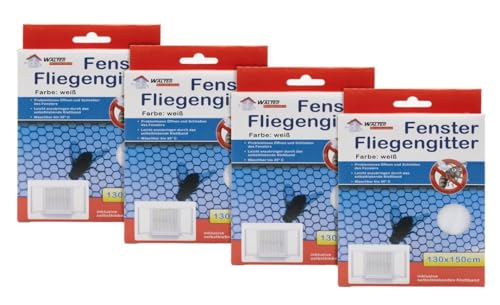 laro Fenster Fliegengitter weiß 4/8/16/24/48/72/96 STK Insektenschutz/Pollenschutz ohne Bohren, Muster:Weiß, Anzahl:24 laro Fenster Fliegengitter weiß 4/8/16/24/48/72/96 STK Insektenschutz/Pollenschutz ohne Bohren, Muster:Weiß, Anzahl:24 von laro