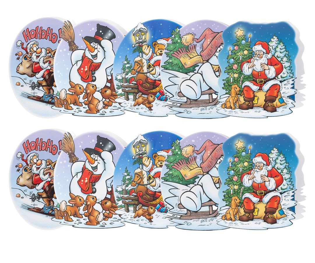 laro Geschenkbox Laro Geschenktaschen Geschenktüten Weihnachten 10/20/40/100stk Oval (40 St) von laro