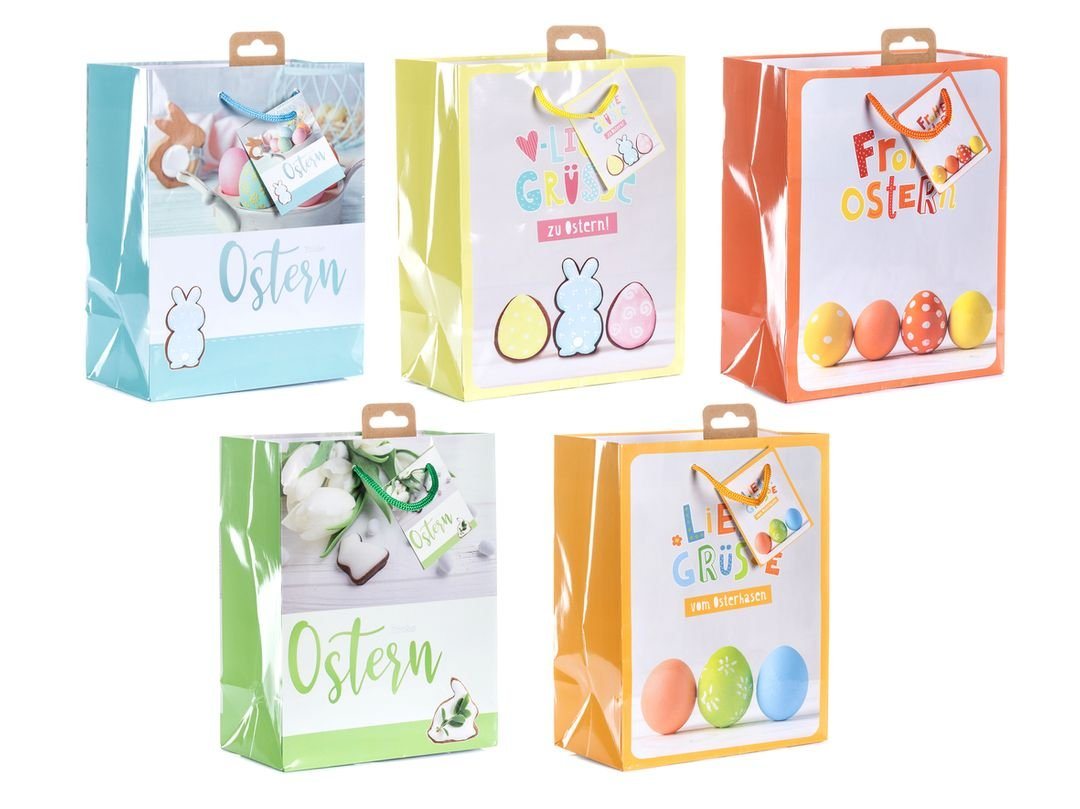 laro Geschenkbox Mini Tragetaschen 10/20/40 Stk Mini Ostern Eier von laro