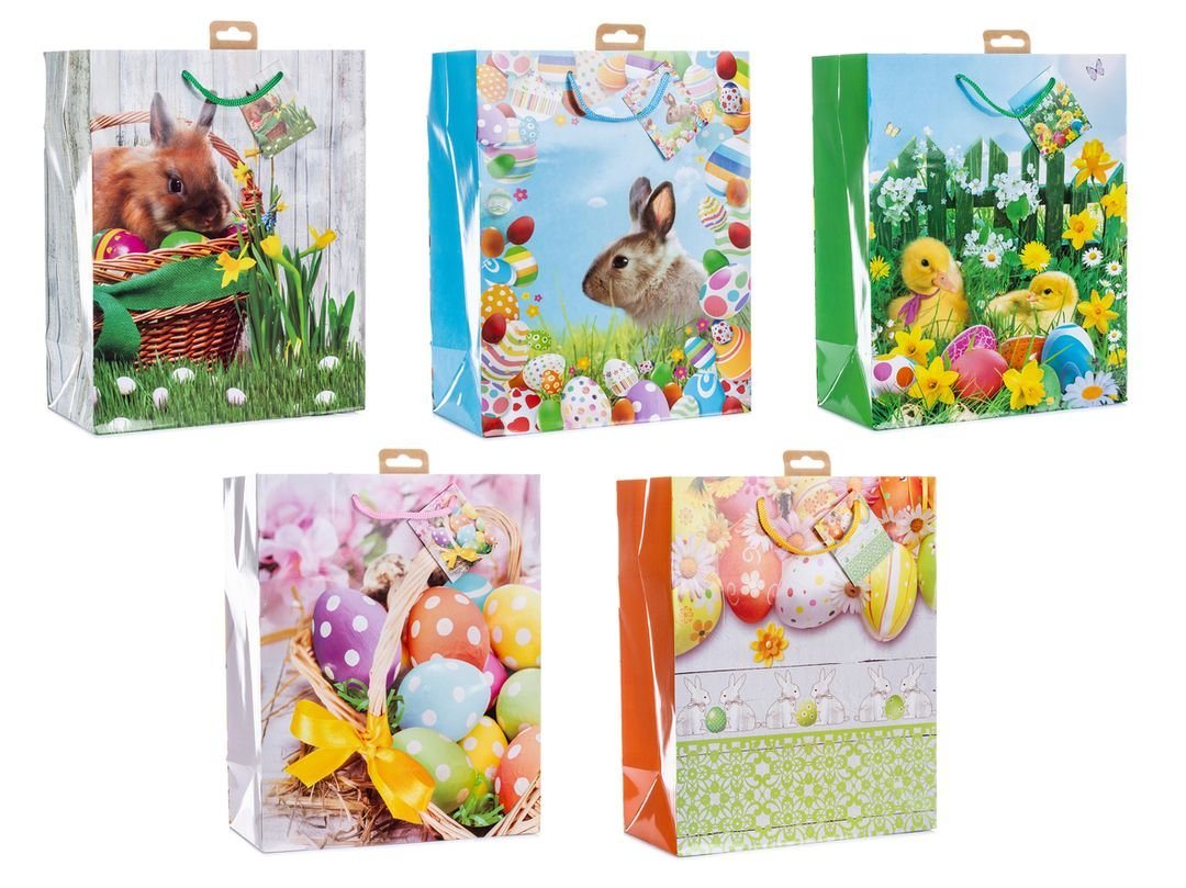 laro Geschenkbox Mini Tragetaschen 10/20/40 Stk Mini Ostern Eier von laro