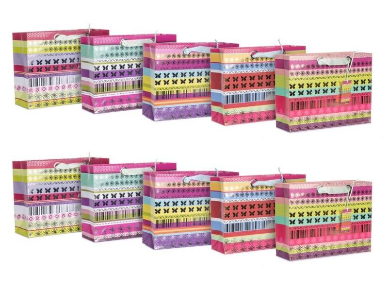 laro Geschenkbox Querformat Tragetaschen 10-100 Stk Large quer laro Geschenkbox Querformat Tragetaschen 10-100 Stk Large quer von laro