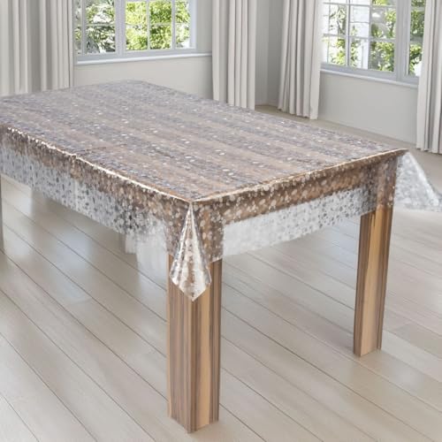 laro Premium Line 0,3mm weich transparente Tischdecke Folie Transparent Geometrisch Tischschutz Schutzfolie Abwaschbar PVC, Muster:Folie Transparent Geometrisch, Größe:110x200 laro Premium Line 0,3mm weich transparente Tischdecke Folie Transparent Geometrisch Tischschutz Schutzfolie Abwaschbar PVC, Muster:Folie Transparent Geometrisch, Größe:110x200 von laro
