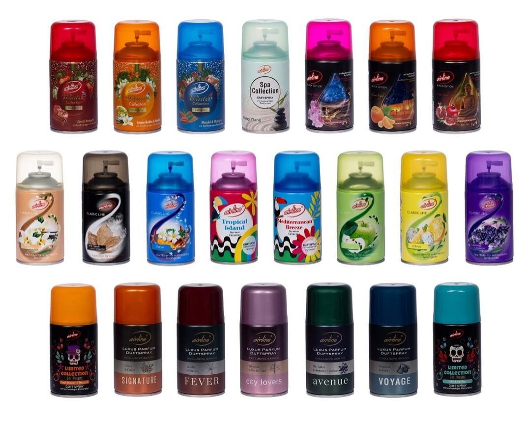 laro Raumduft 10er Mix Pake Raumduftspray Vorteilspaket Nachfüller (10-St) von laro