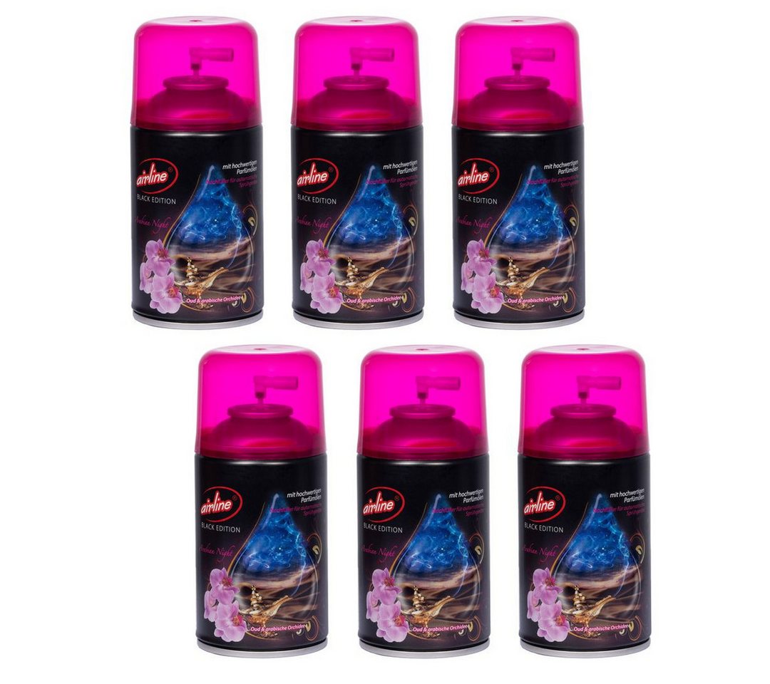 laro Raumduft Arabian Night automatisch Raumduftspray Vorteilspaket Nachfüller (6-St) von laro