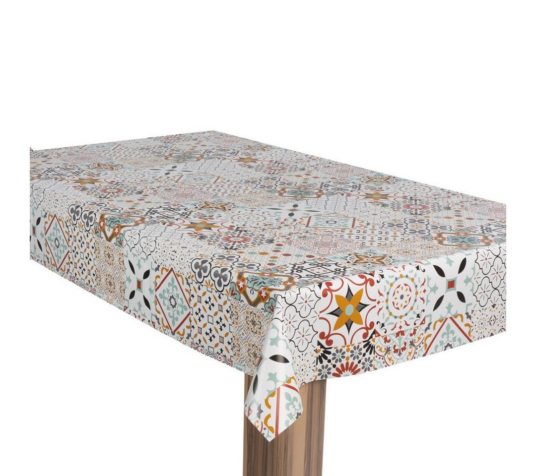 laro Tischdecke Wachstuch-Tischdecke Gartentischdecke Patchwork BuntMandala laro Tischdecke Wachstuch-Tischdecke Gartentischdecke Patchwork BuntMandala von laro