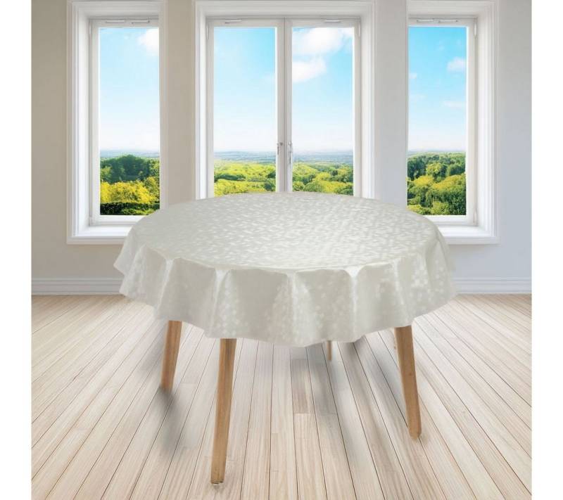 laro Tischdecke rund 140 cm wachstuchtischdecke Tischdecke abwaschbar von laro