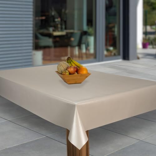 laro Wachstuch-Tischdecke Abwaschbar Garten-Tischdecke Wachstischdecke PVC Plastik-Tischdecken Eckig Meterware Wasserabweisend Abwischbar, Muster:Lederoptik Beige Hell, Größe:100x200 laro Wachstuch-Tischdecke Abwaschbar Garten-Tischdecke Wachstischdecke PVC Plastik-Tischdecken Eckig Meterware Wasserabweisend Abwischbar, Muster:Lederoptik Beige Hell, Größe:100x200 von laro