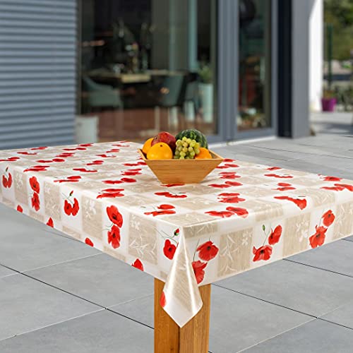 laro Wachstuch-Tischdecke Abwaschbar Garten-Tischdecke Wachstischdecke PVC Plastik-Tischdecken Eckig Meterware Wasserabweisend Abwischbar, Muster:Monblume, Größe:110x160 laro Wachstuch-Tischdecke Abwaschbar Garten-Tischdecke Wachstischdecke PVC Plastik-Tischdecken Eckig Meterware Wasserabweisend Abwischbar, Muster:Monblume, Größe:110x160 von laro