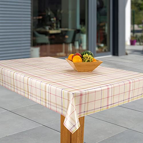 laro Wachstuch-Tischdecke Abwaschbar Garten-Tischdecke Wachstischdecke PVC Plastik-Tischdecken Eckig Meterware Wasserabweisend Abwischbar, Muster:Streifen Rose, Größe:100x140 laro Wachstuch-Tischdecke Abwaschbar Garten-Tischdecke Wachstischdecke PVC Plastik-Tischdecken Eckig Meterware Wasserabweisend Abwischbar, Muster:Streifen Rose, Größe:100x140 von laro